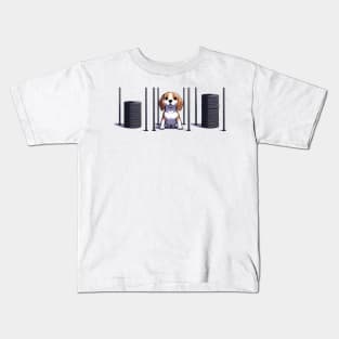 Beagle BoxFit: The Ultimate CrossFit Adventure Kids T-Shirt